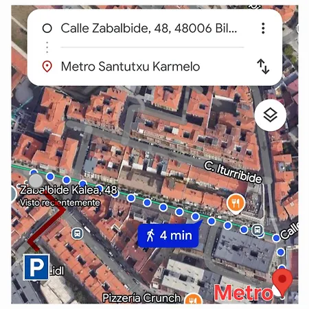Zabalbide Apartamento, Parking Gratis Apartmán Bilbao
